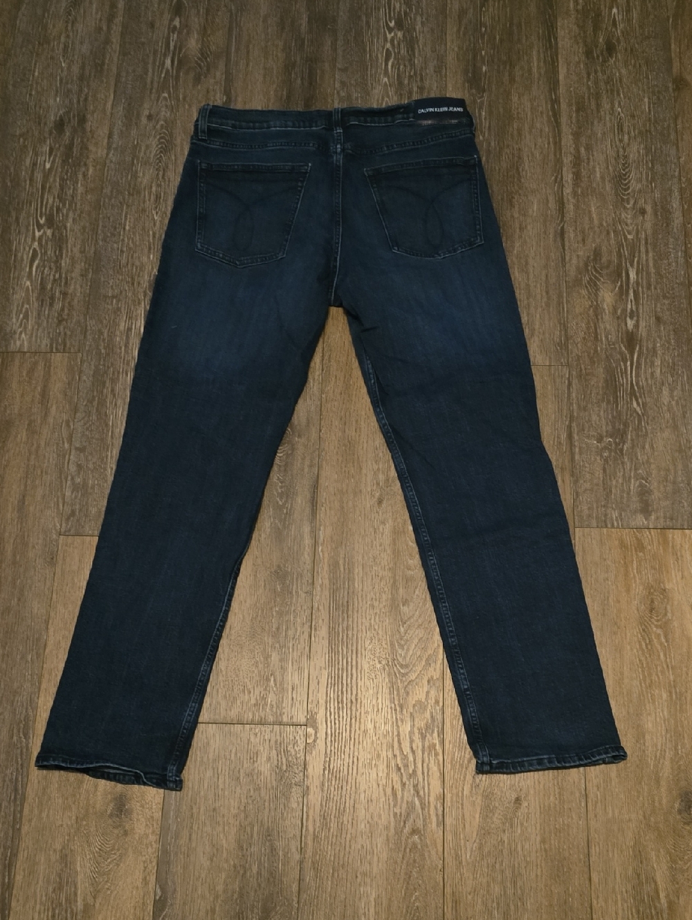 Calvin Klein Jeans Men's 34x32 CKJ 035 Straight Denim Jeans Pants - Picture 2 of 6